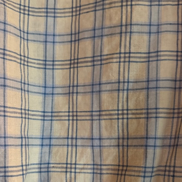 Doen Sparrow Top in Blue Meadowlark Plaid size Small - Picture 10 of 17